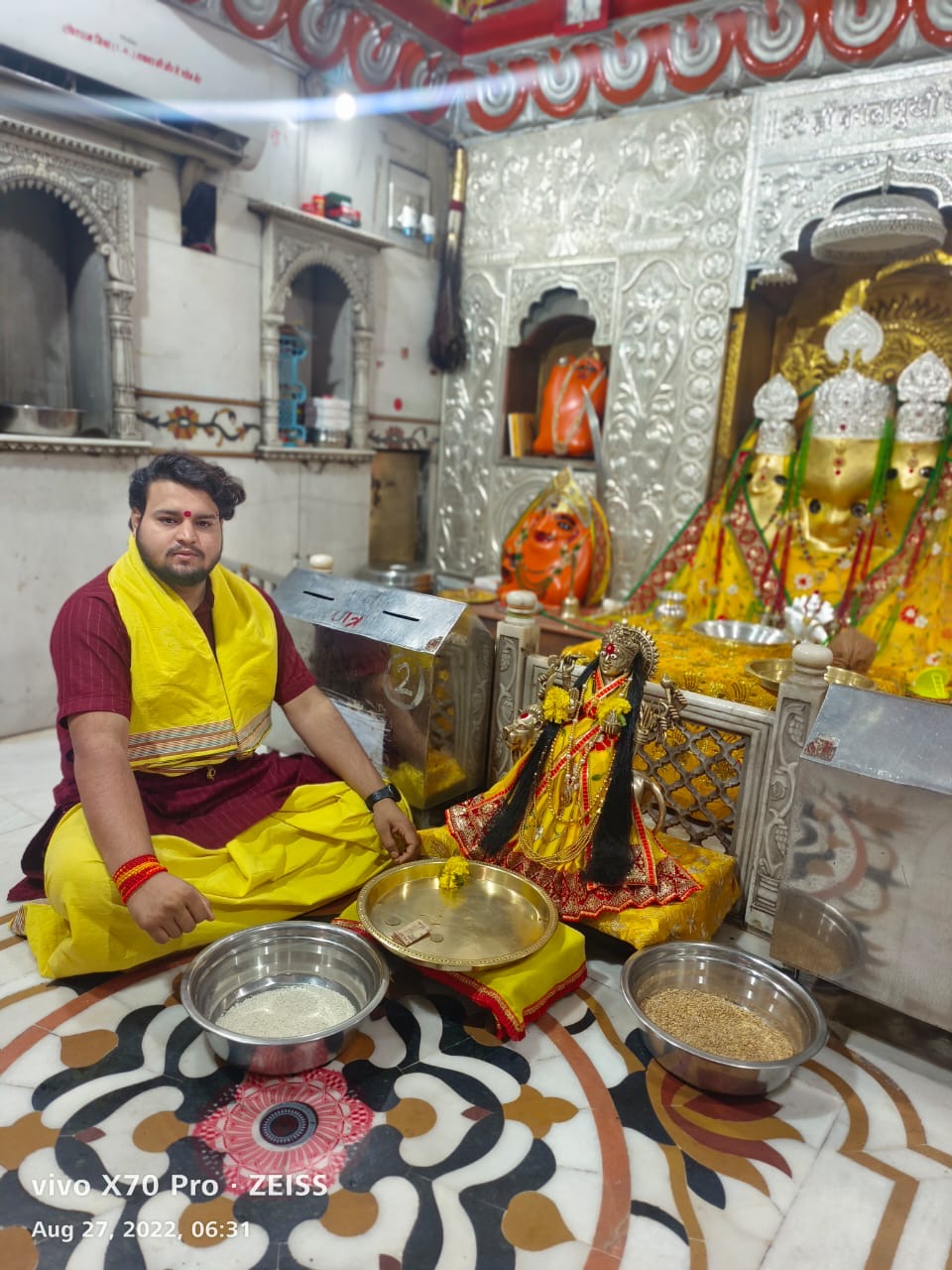 Maa Baglamukhi Puja